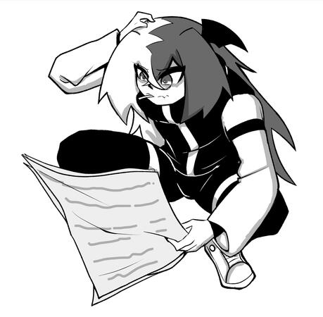 Greyscale pose
